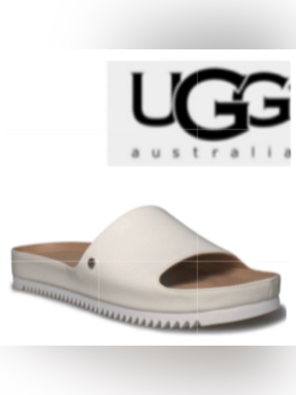 UGG JANE PATENT LEATHER SLIDE SIZE 7